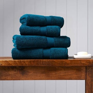 Pair of bath towels, 75 x 137cm, Christy Home, Supreme Hygro
