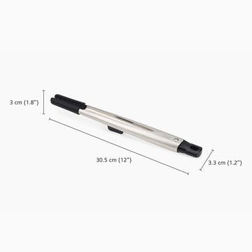 Elevate Fusion Precision Tongs, Stainless Steel