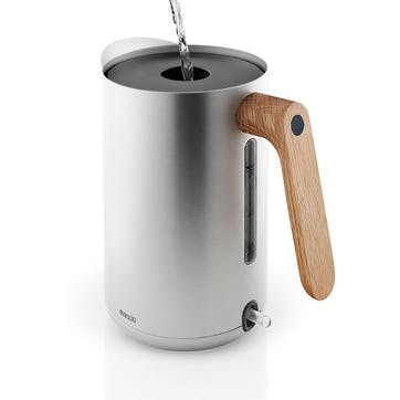 Nordic Electric Kettle 1.5L, Silver