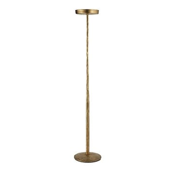 Sundra Iron Candlestick H80cm, Antique Brass