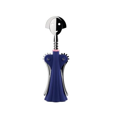 Anna G by Alessandro M Corkscrew H24.5cm, Blue