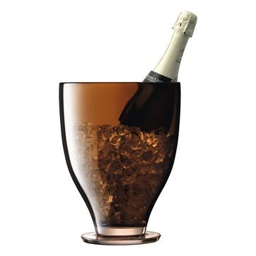 Epoque Champagne Bucket H26cm, Amber/Lustre