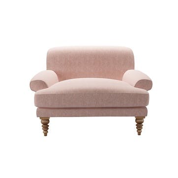 Saturday Loveseat, Pavilion Pink Brushstroke