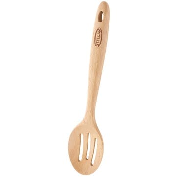 Beech Tools Slotted Spoon