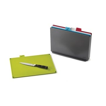 Index Chopping Board Set, Large, Graphite