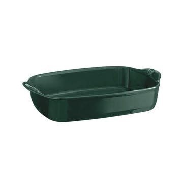 Ceramic Rectangular Oven Dish, 36.5cm, Cedar Green