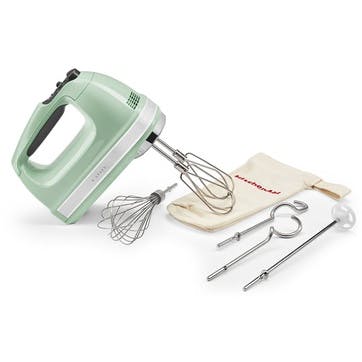 9 Speed Hand Mixer , Pistachio