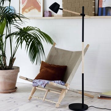 Theo Floor Lamp H130.5cm, Black