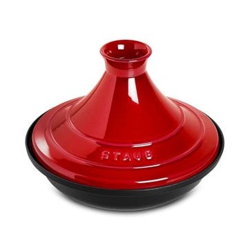 Cast Iron Tagine Dish, Cherry