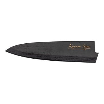 Katana Saya Pakkawood Gyuto Knife 20cm Damascus Blade,