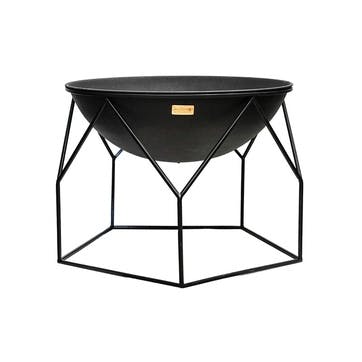 Buckingham, Outdoor Firebowl, Black