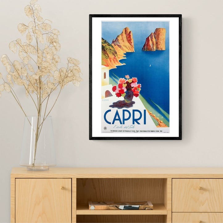 East End Prints, Capri Framed Art Print