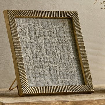 Ranoli Etched Photo Frame 8 x 10", Antique Brass