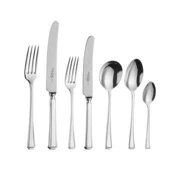 Harley Sovereign Silver Plated Cutlery Canteen Set - 44 Piece