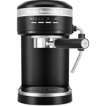 Semi Automatic Espresso Machine, Black Matte