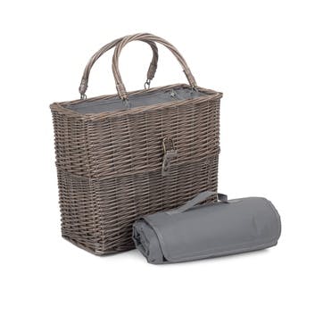 Chiller Basket And Picnic Blanket