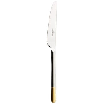 Dessert knife, Villeroy & Boch, Ella, stainless steel with partial gold plate