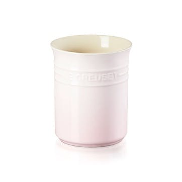 Stoneware Small Utensil Jar 1L, Shell Pink