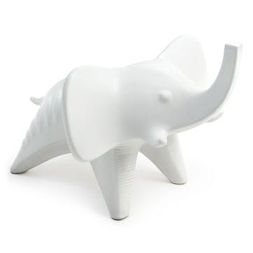 Elephant Menagerie 34cm, White