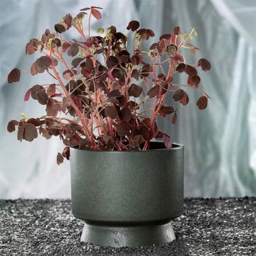 RO Flowerpot, D12cm, Dark Green