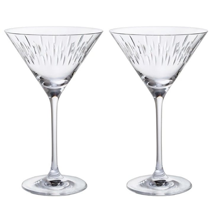 Limelight Mitre Martini Glass, Set of 2