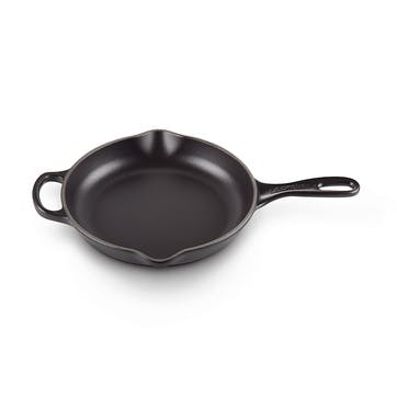 Round Skillet, 26cm, Le Creuset, Satin Black