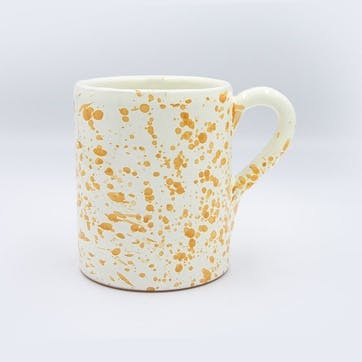 Splatter Mug H10cm, Burnt Orange
