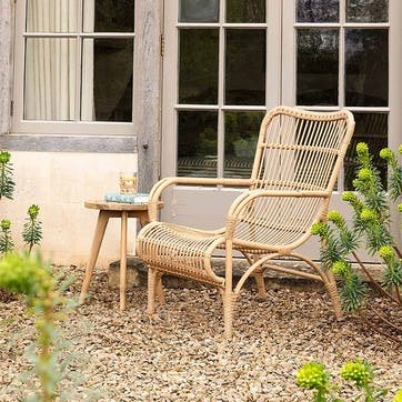 Corston Lounge Chair, Natural