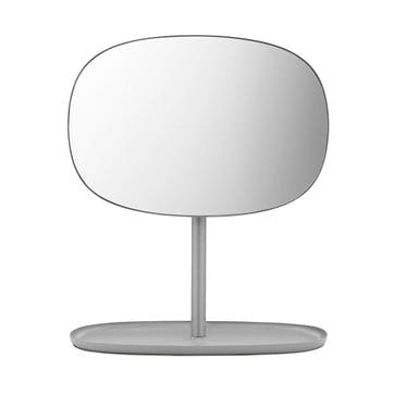 Flip Vanity Mirror L28 x D19.4 x H34.5 Grey
