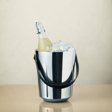 Champagne Bucker, H33cm, Steel