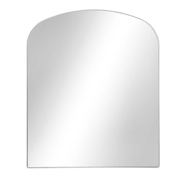 Chiltern Fine Metal Mantle Mirror, White