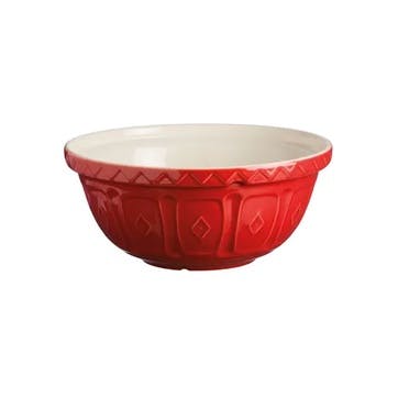 Colour Mix Mixing Bowl D24cm, Red