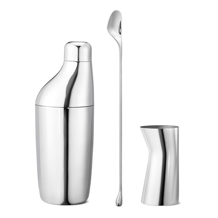 Sky Cocktail Shaker Set, Stainless Steel