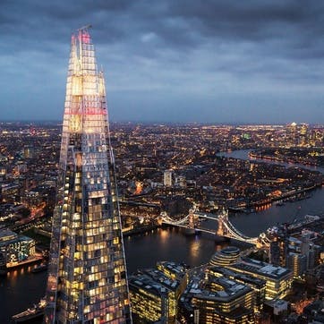 7-Courses Dinner at The Shard £50