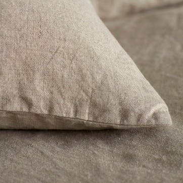 Linen Duvet Cover, Super King, Natural