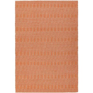 Sloan ethnic flatweave runner 66 x 200cm, orange