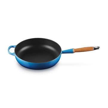 Signature Cast Iron Saute Pan 28cm, Azure