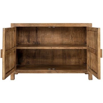 Yasha Mango Wood Sideboard 85 x 122cm, Natural