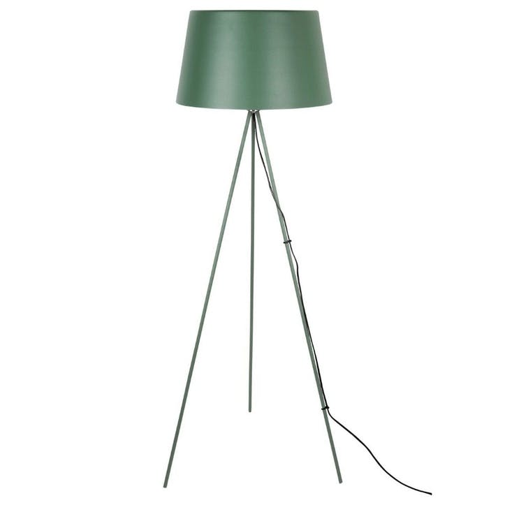 Tripod Floor Lamp, Green