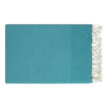 Beach towel, 90 x 170cm, Terzi Editions, Classic, turquoise