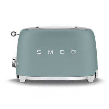 50's Style 2 Slot Toaster, Emerald Green