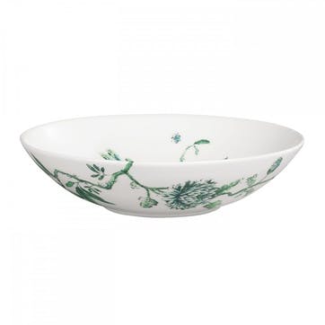 Chinoiserie Soup Bowl, White