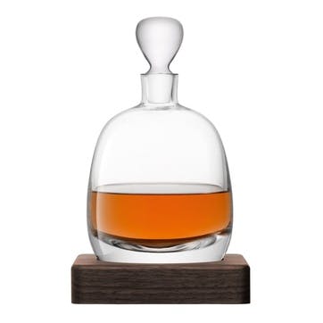 LSA Islay Decanter 1L & Walnut Base