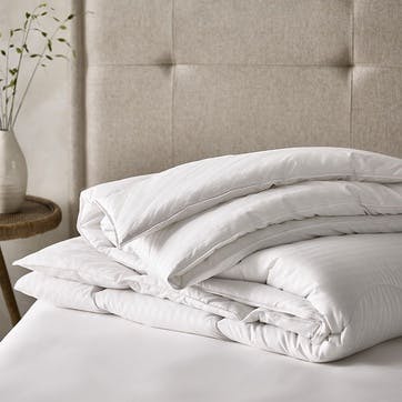 Essential Down Alternative King Size 4.5 Tog Duvet, White