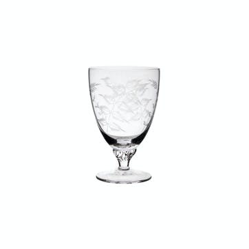 Ferns Crystal Bistro Glasses, Set Of 6