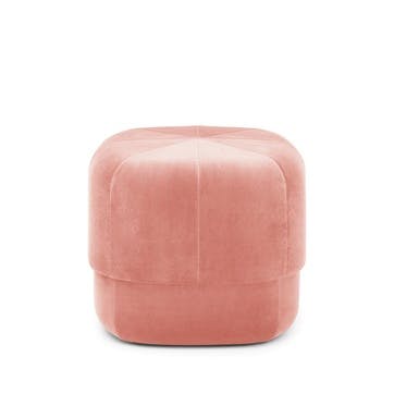 Circus Small Pouf D46cm x H40cm Blush