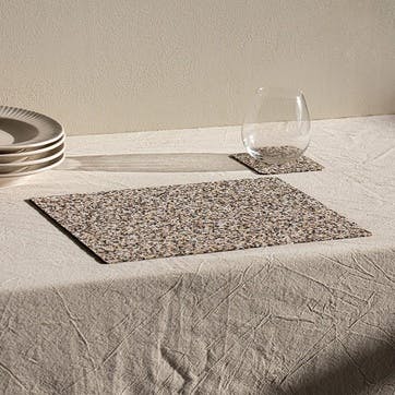 Beach Clean Set of 4 Placemats W25 x L35cm, Multi