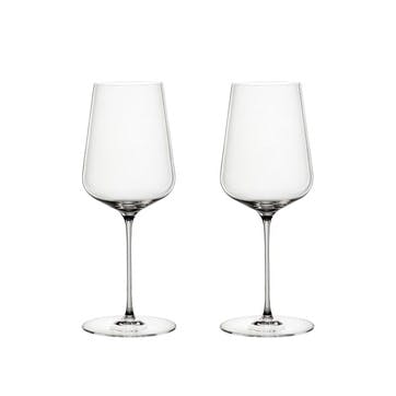 Definition Set of 2 Wine Glasses 550ml, Clear