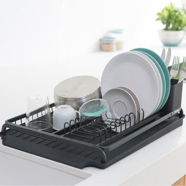 Dish Drying Rack, Dark Grey