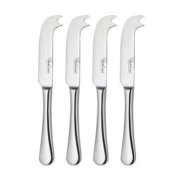 Radford Set of 4 Small Cheese Knife, Stainless Steel